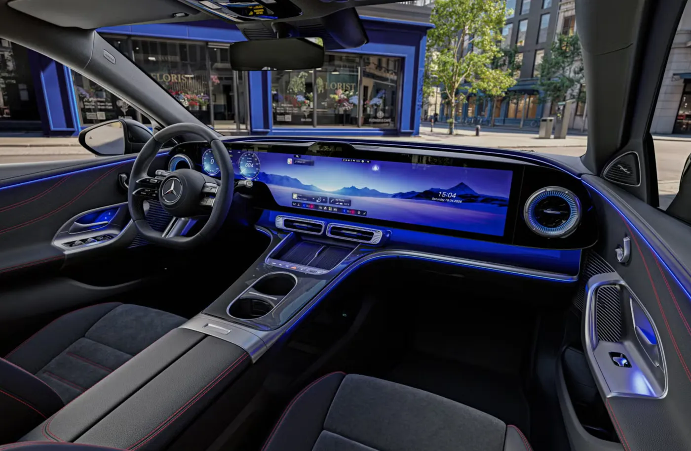 Mercedes-Benz Electric C-Class Interior (1)