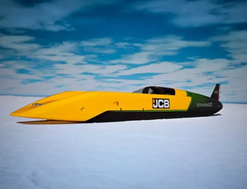 JCB Hydromax – New Hydrogen-Powered Speed Car