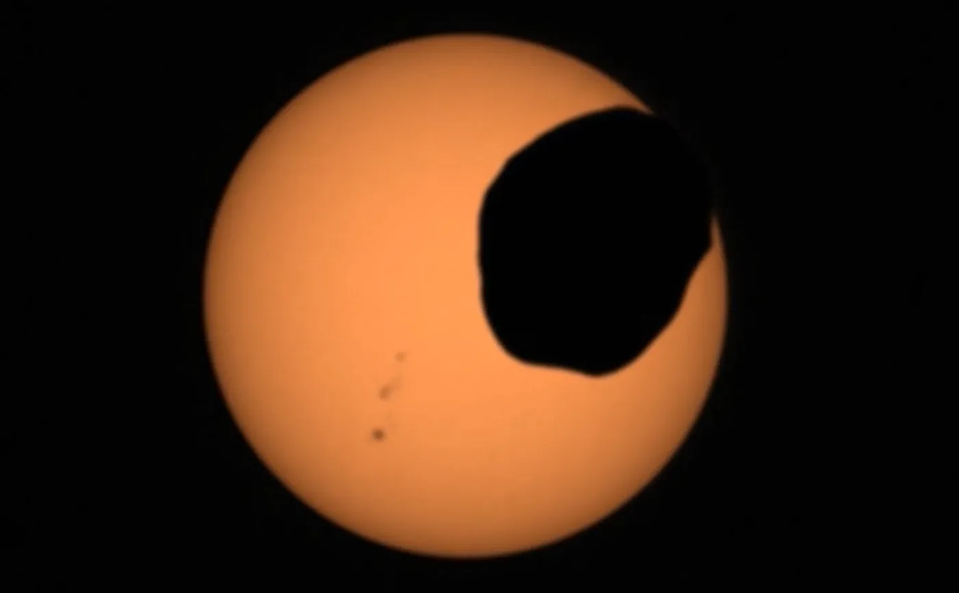 Martian Eclipse