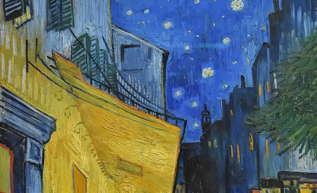 Café Terrace at Night by Vincent van Gogh