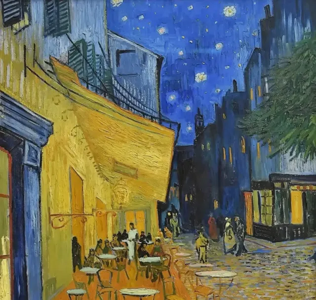 Café Terrace at Night- Van Gogh 