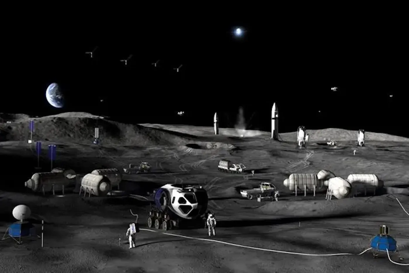 Start Building a Moon Base