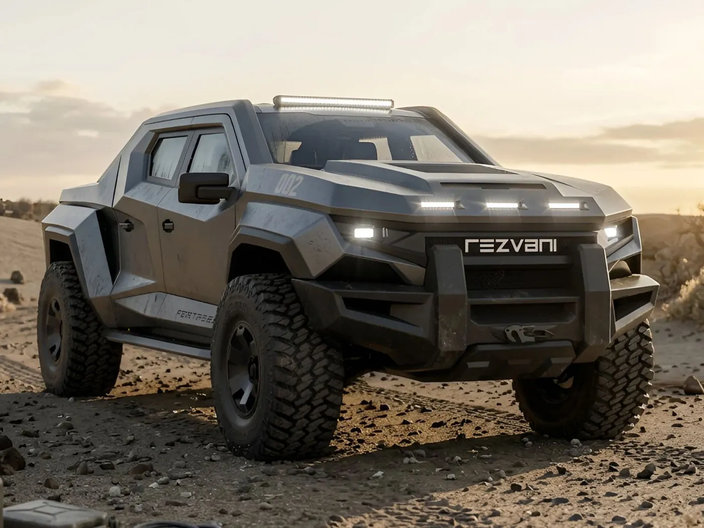Rezvani Fortress Truck (6)
