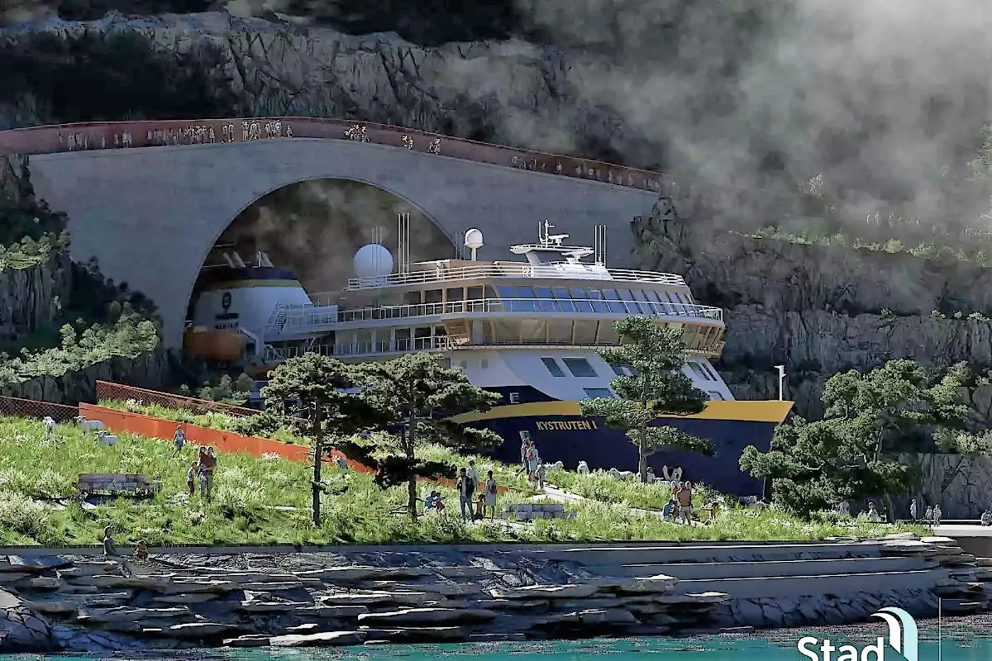 World's First Ship Tunnel in Norway