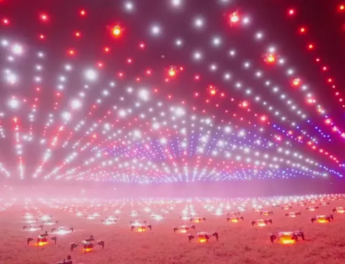 2,500 Drones Show on the Fourth of July