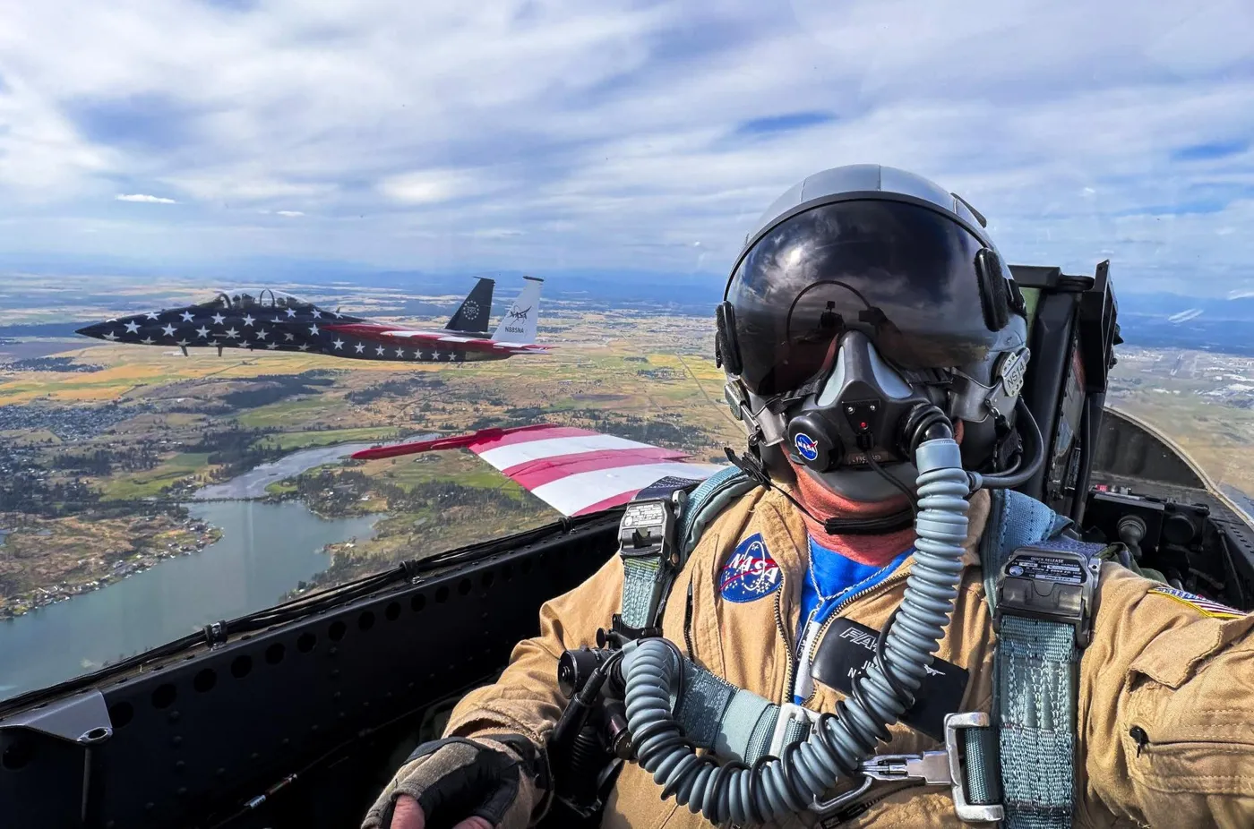 Images from F-18 Over Washington