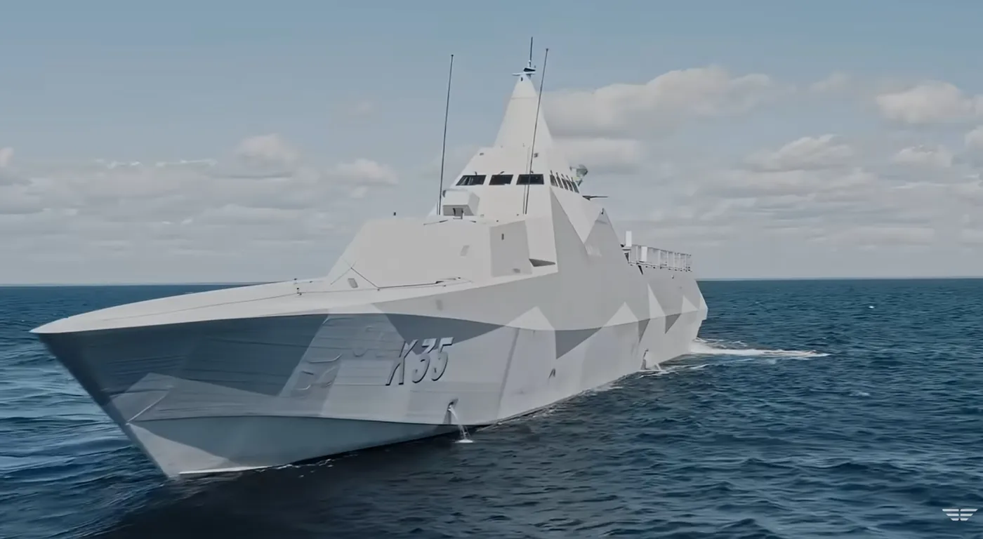 Visby-class Corvette Stealth Ship